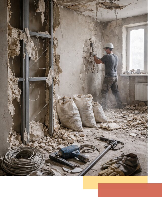 Профессиональный демонтаж зданий и конструкций в Валуйках