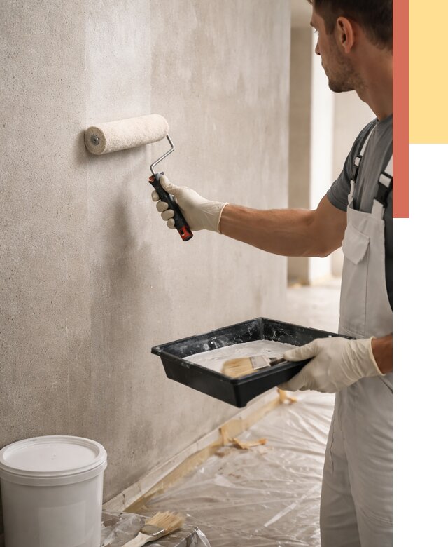 Грунтовка стен в Валуйках от 2342 руб. м2 — быстро, недорого, с материалом | ОТДЕЛОЧНИК-Вли