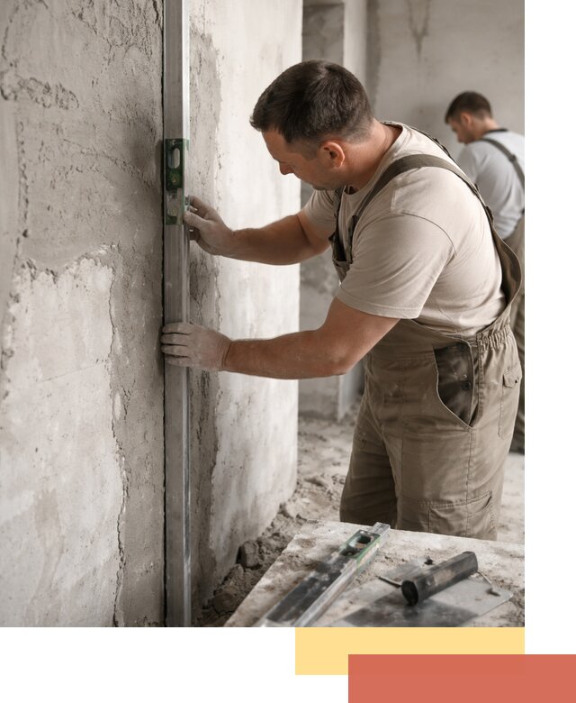 Установка штукатурных маяков в Валуйках с гарантией качества