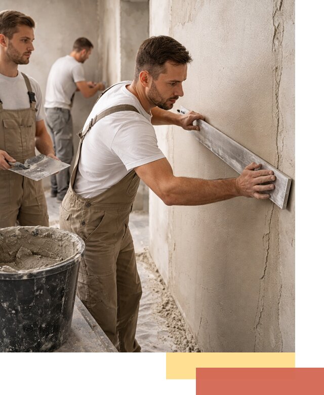 Штукатурка стен без маяков в Валуйках быстро и качественно