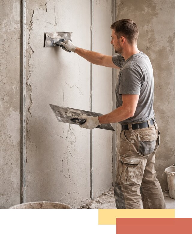 Штукатурка стен гипсовая в Валуйках — качественный и быстрый монтаж