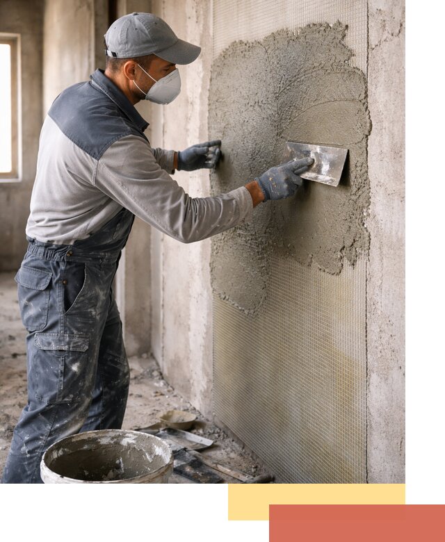 Штукатурка стен по сетке в Валуйках под ключ качественно и быстро