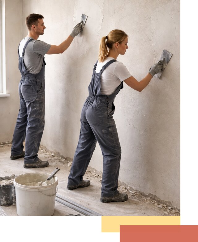 Штукатурка стен под обои в Валуйках профессионально и быстро