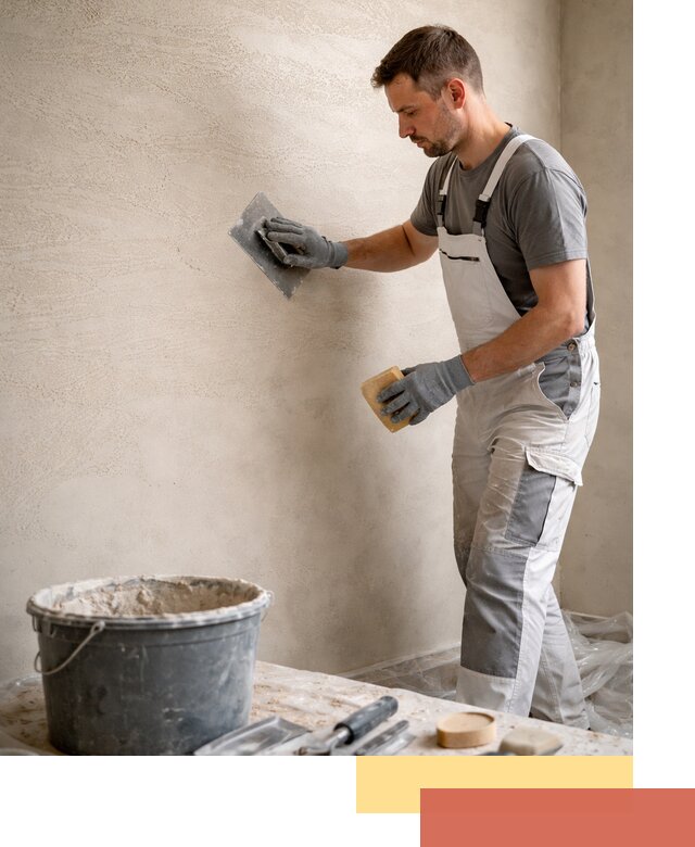 Декоративная штукатурка травертин в Валуйках для стен и потолков