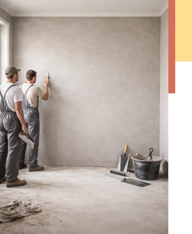 Микробетон на стены в Валуйках от 1331 руб. — нанесение и отделка | ОТДЕЛОЧНИК-Вли