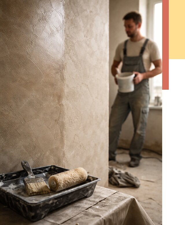 Нанесение воска на штукатурку в Валуйках от 3726 руб. | Услуги ОТДЕЛОЧНИК-Вли