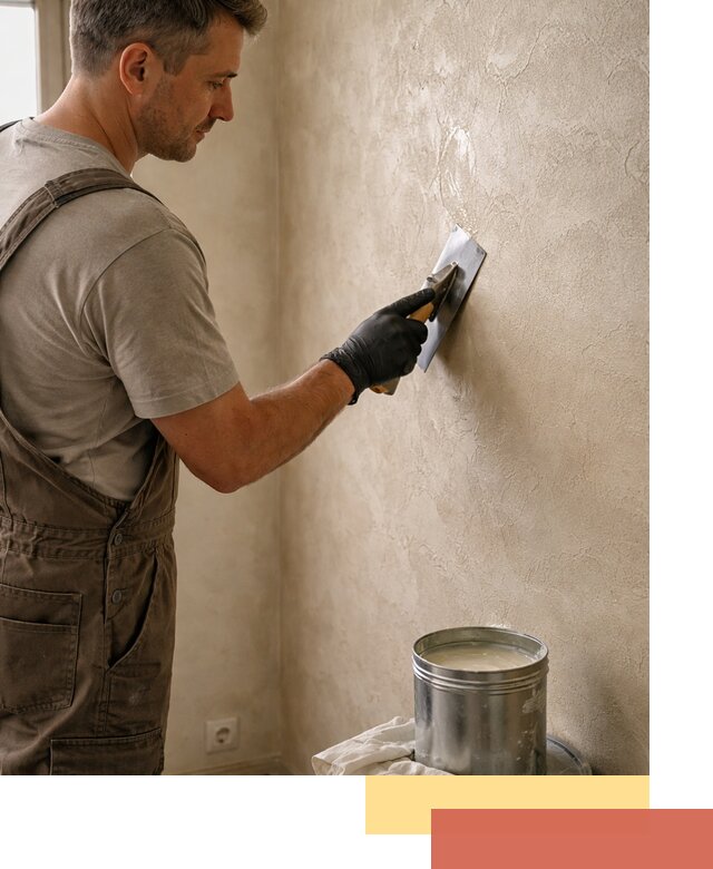 Нанесение воска на штукатурку в Валуйках для защиты и блеска