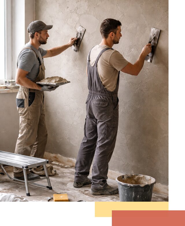 Ремонт декоративной штукатурки и восстановление фактуры в Валуйках