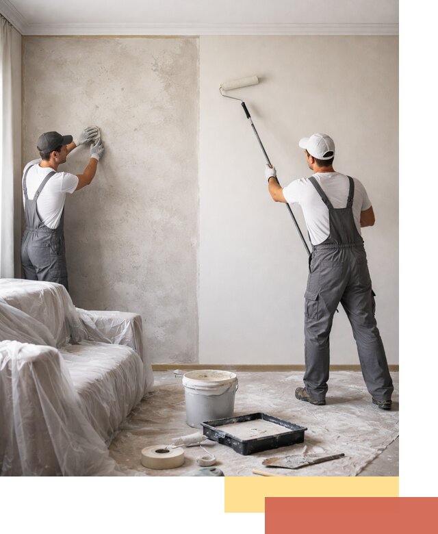 Покраска стен антивандальной краской в Валуйках