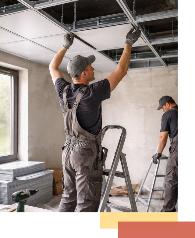 Монтаж кассетного потолка в Валуйках качественно и быстро