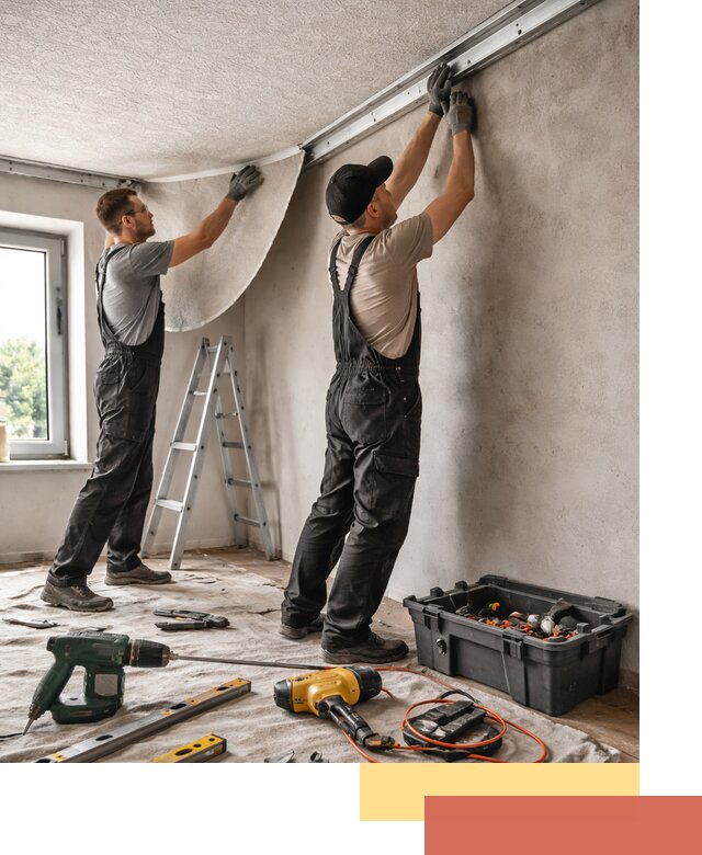 Монтаж фактурного натяжного потолка в Валуйках качественно и быстро