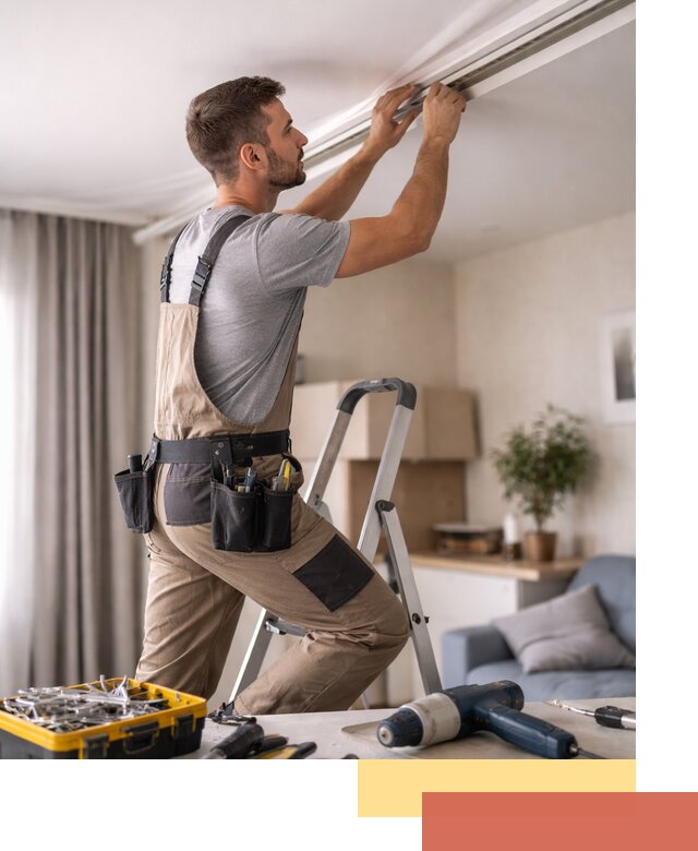 Ремонт натяжных потолков в Валуйках — качественно и оперативно