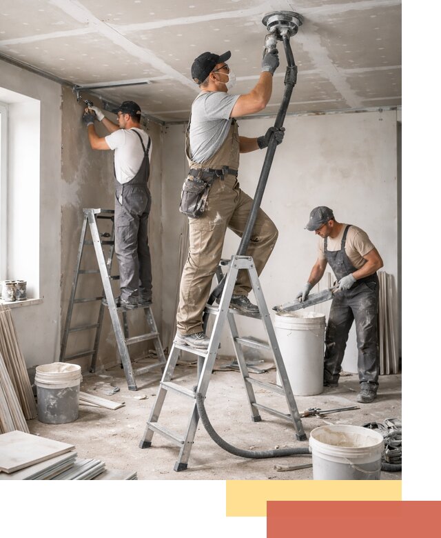 Ремонт потолка из гипсокартона в Валуйках: быстрый и качественный монтаж