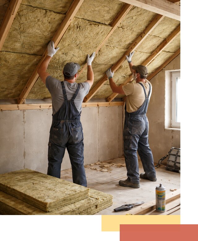 Утепление потолка минеральной ватой в Валуйках